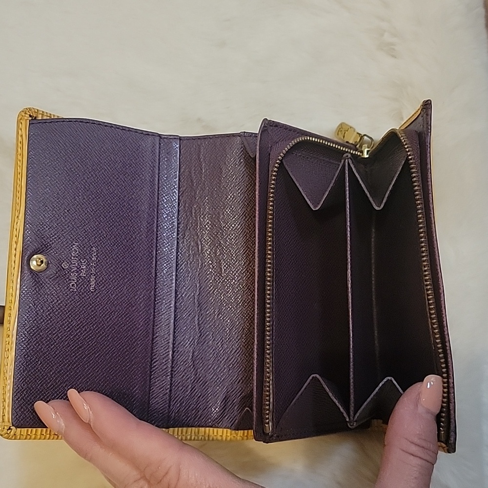 Louis Vuitton Mustard Yellow EPI Half Wallet - Picture 3 of 8